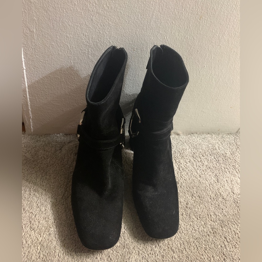 Black Prada Boots - Size 39 (Made in Italy) - Gently Used